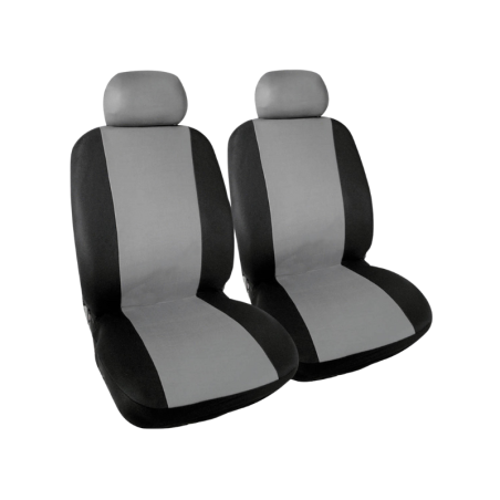Ototop Μπροστινά Καλύμματα Θέσης Αυτοκινήτου Brix, Μαύρο/Γκρι, 2τμχ