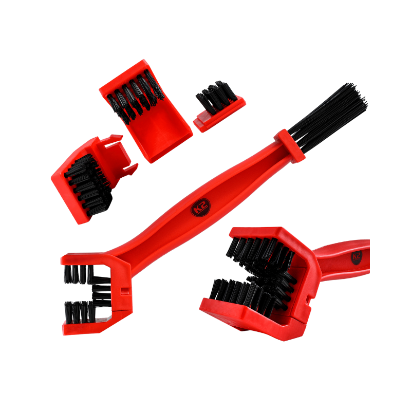 K2 Chain Cleaning Brush for Motorcycles, Bicycles & ATVs