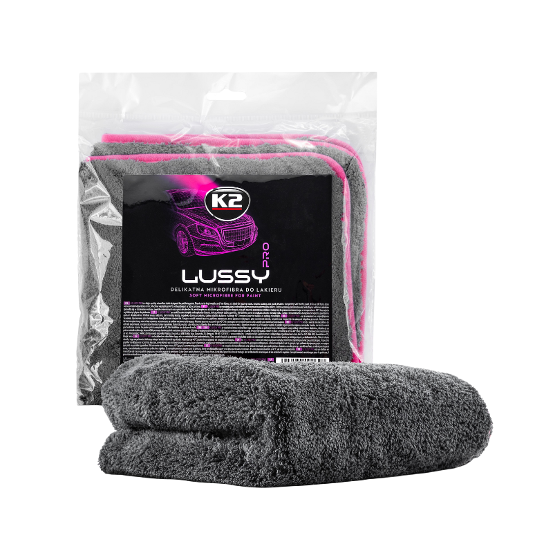 K2 Microfiber Towel Lussy PRO, 1200GSM for Waxing & Polishing