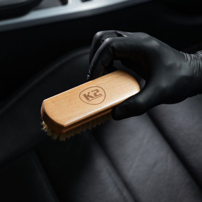 K2 Auron Soft Gentle Cleaning Brush for Leather Surfaces