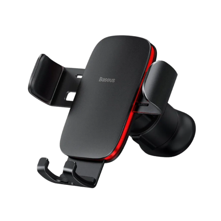 Baseus Βάση Κινητού Αυτοκινήτου Metal Age II για Αεραγωγό, (Μαύρο)