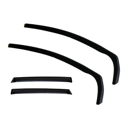 Heko Wind Deflectors Set for Nissan Pulsar 5D 2014R+ (+OT), 4pcs