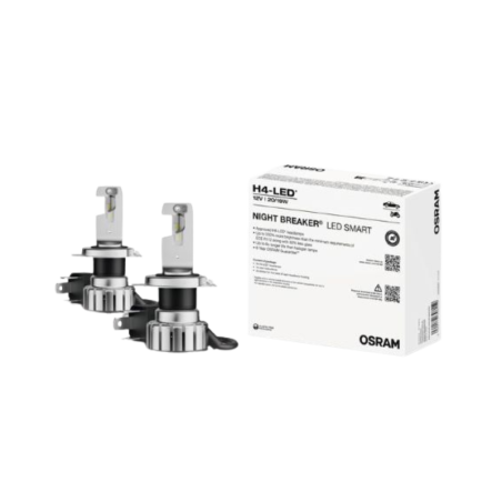 Osram H4 Night Breaker Led Smart 12V 20W 6000K 2pcs - 64193DWNBSM