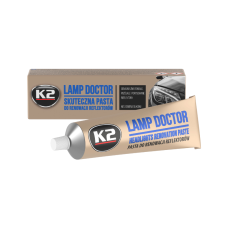K2 Αλοιφή Καθαρισμού Lamp Doctor για Φανάρια Αυτοκινήτου, 60gr