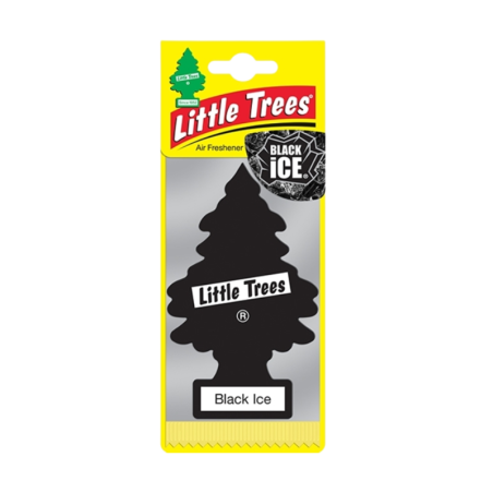 Little Trees Αρωματικό Αυτοκινήτου Δεντράκι, Black Ice