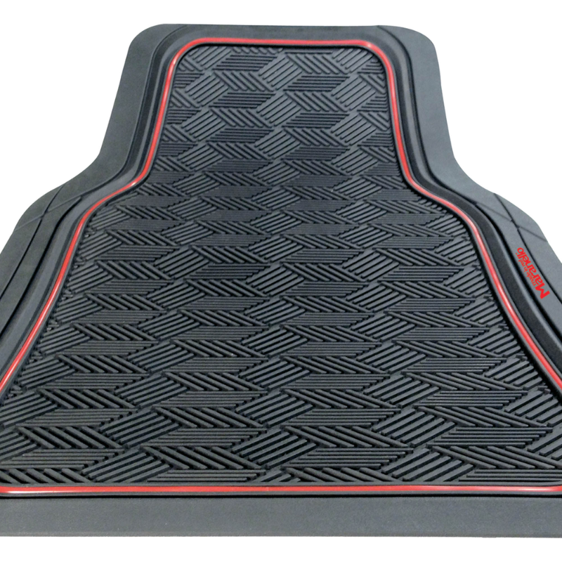 Maranello Universal Rubber Car Mats, Foggy, 4pcs