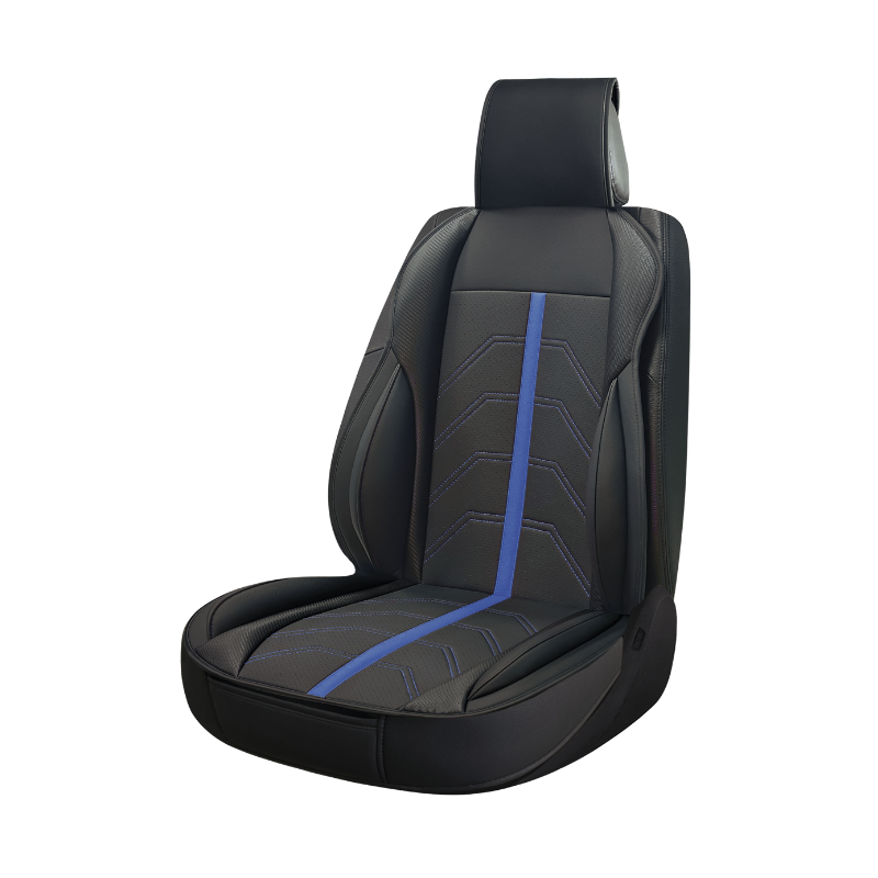 SwissDrive Seat Cushion, Universal Black/Blue, 1pc