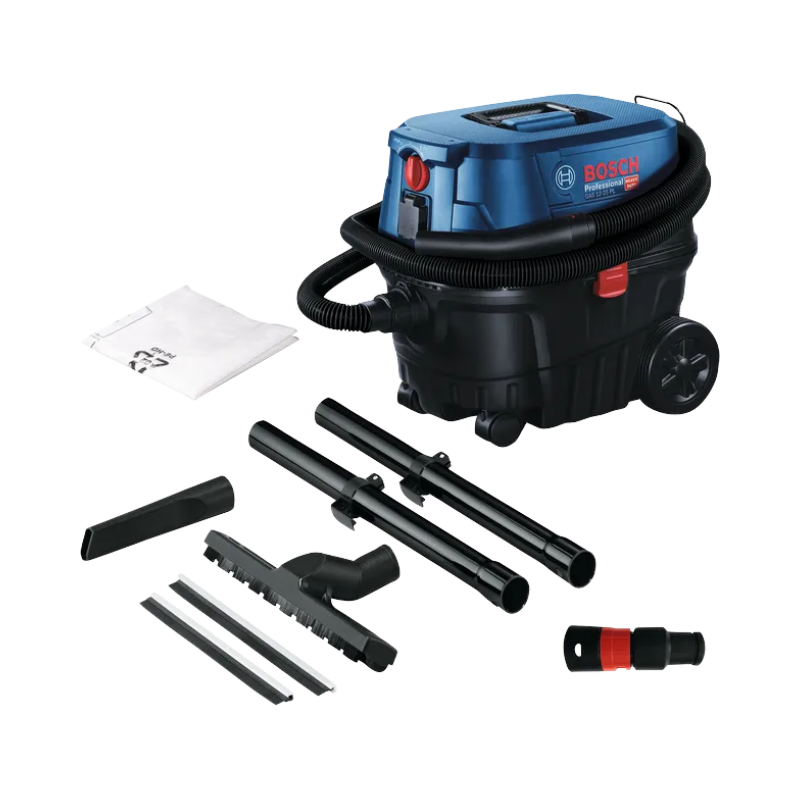 Bosch Wet/Dry Vacuum Cleaner Gas 12-25 Pl Professional, 1250W with 25L Plastic Container