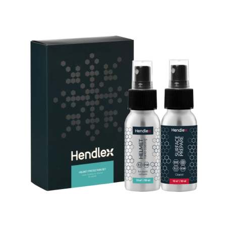 Hendlex Σετ Προστασίας Κράνους Nano Coating & Καθαριστικό, 50ml