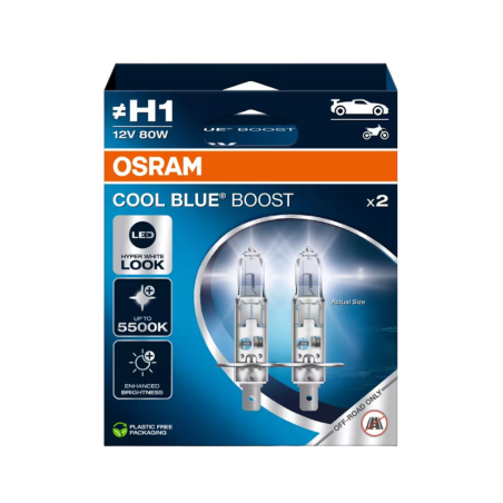 Osram H1 12V 80W Cool Blue Boost 5500K