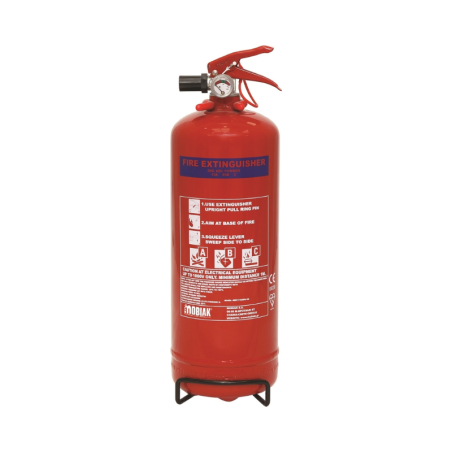 Mobiak Φορητός Πυροσβεστήρας Ξηράς Σκόνης ABC 2Kg