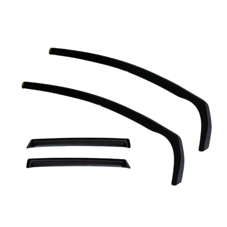 Heko Wind Deflectors Set for Nissan Qashqai II J11 5D 2013-2021, 4pcs