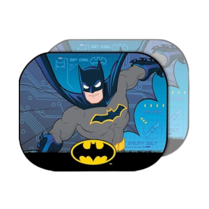 DC Batman Πλαϊνά Σκίαστρα Αυτοκινήτου με Βεντούζα 44x35cm, 2τμχ