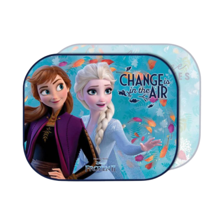 Disney Frozen2 Car Side Sun Shades with Suction Cups 44x35cm, Set of 2