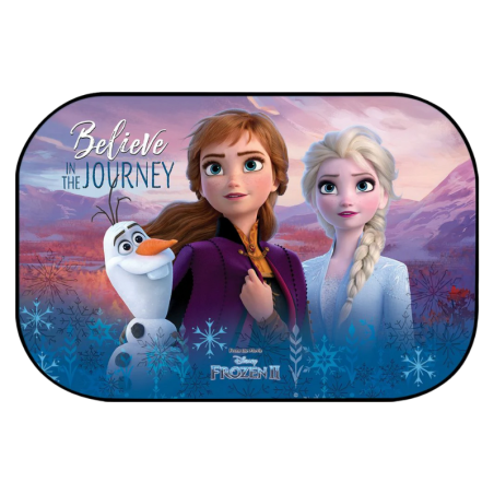 Disney Maxi Frozen2 Πλαϊνό Σκίαστρο Αυτοκινήτου με Βεντούζα 60x40cm, 1τμχ