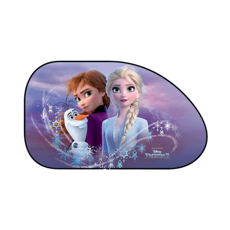 Frozen 2 Trapezoidal Car Side Sun Shades with Suction Cups, Set of 2