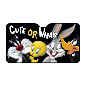Warner Bros Looney Tunes Ηλιοπροστασία Αυτοκινήτου Παρμπρίζ 130x70cm, 1τμχ