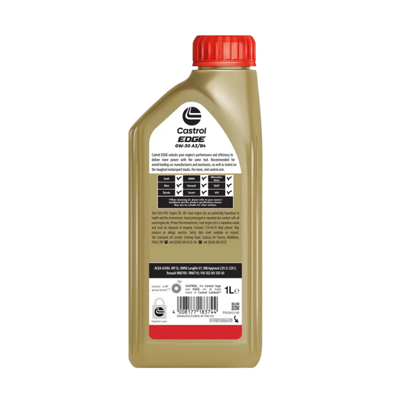 Λιπαντικό Κινητήρα Castrol Edge 0W30 1lt