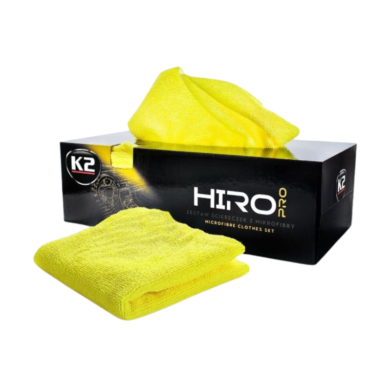 K2 Hiro Pro Microfibre Cleaning Cloths 170gsm 30x30cm