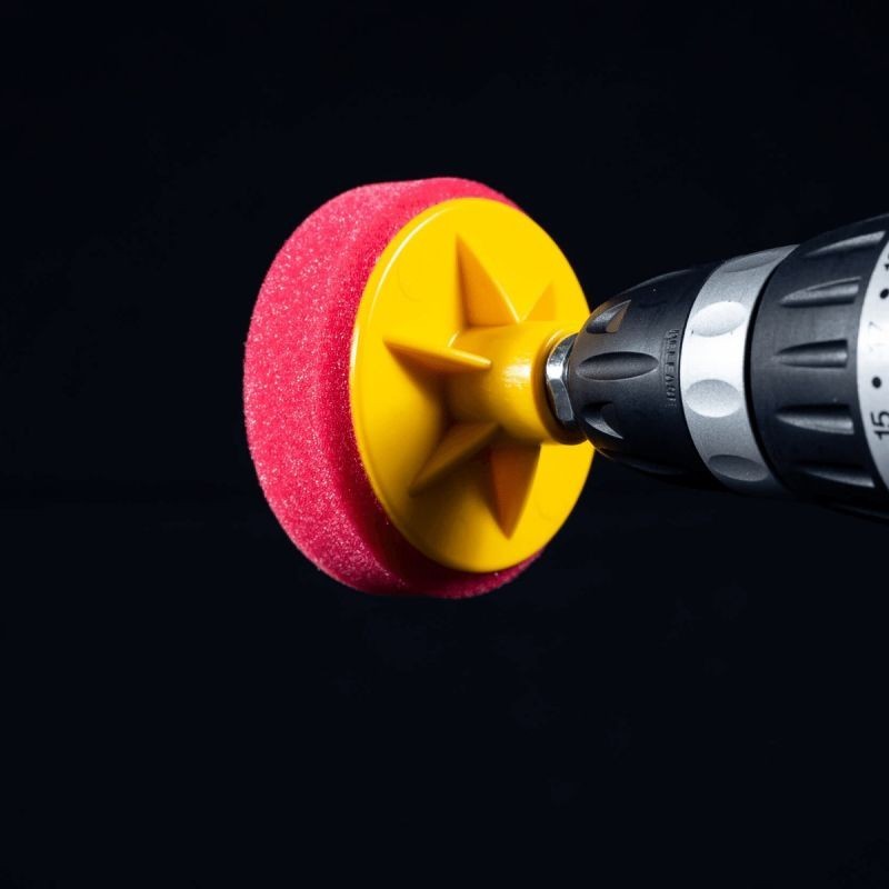 K2 Headlight Polishing Sponge Lamp Doctor Pad for Drill 80mm