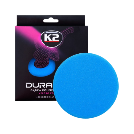 K2 Duraflex Polishing Sponge Velcro Hard Blue 150x25mm