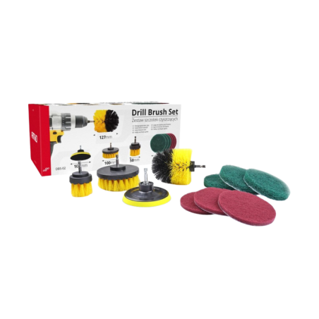 Amio Cleaning & Polishing Brushes DBS-02 for Drill Set 10pcs