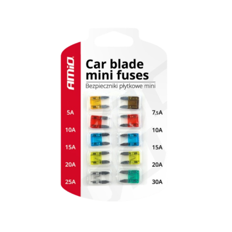 Amio Mini Fuses, 10pcs