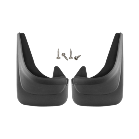 Amio Universal Mud Flaps Black 32x22cm, 2pcs