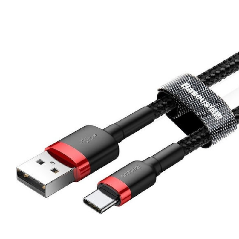 Baseus Cafule USB 2.0 USB-C (Male) to USB-A Cable, Black, 3m
