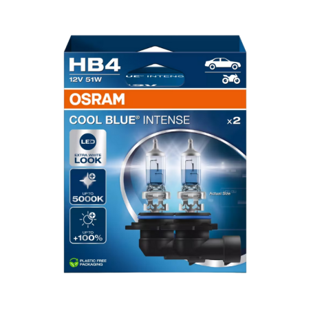 Osram HB412V 51W Cool Blue Intense Next Gen +100% More Light 5000K