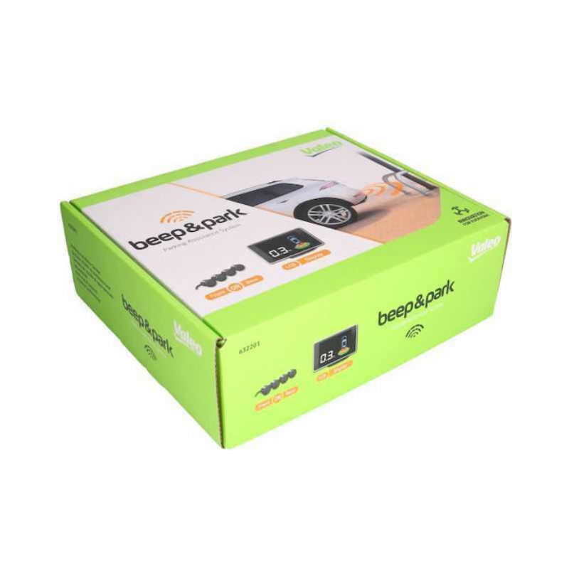 Valeo Beep & Park Parking Assistance System with Display and 4 Sensors