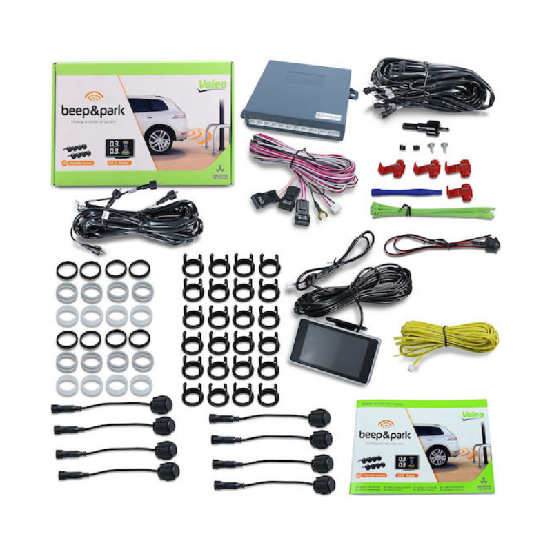Valeo Beep & Park Parking Assistance System with Display and 8 Sensors