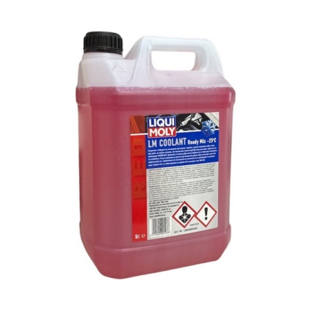 Liqui Moly Ready-Mix Antifreeze -25°C Red 5lt