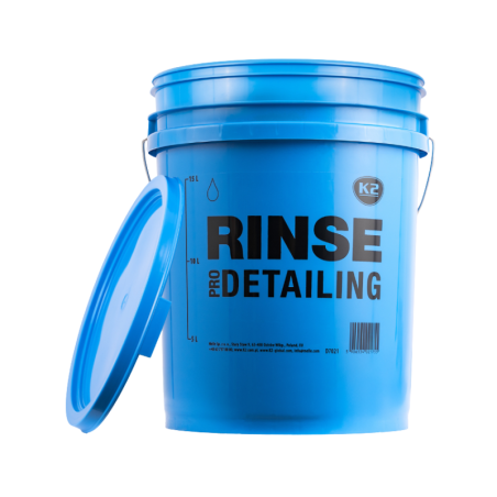 K2 Κουβάς Πλυσίματος Rinse Pro Detailing Μπλε με Καπάκι, 20lt