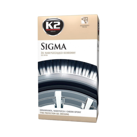 K2 Sigma Tyre Gel for Shine and Protection, 500ml