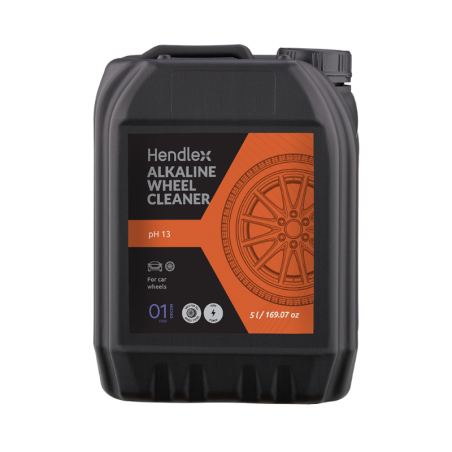 Hendlex Alkaline Wheel Cleaner for Wheels, 5lt