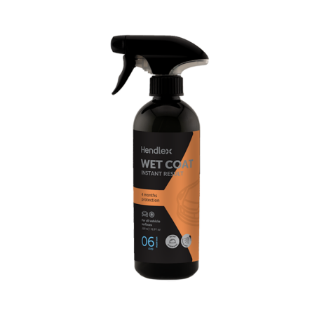 Hendlex Υδροφοβική Επίστρωση Wet Coat για Βρεγμένες Επιφάνειες, 500ml