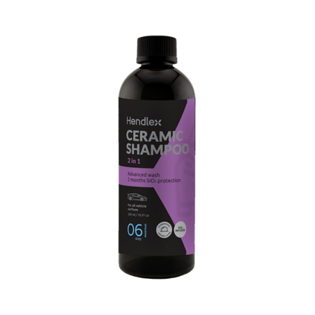 Hendlex Ceramic Car Shampoo 2in1, 500ml