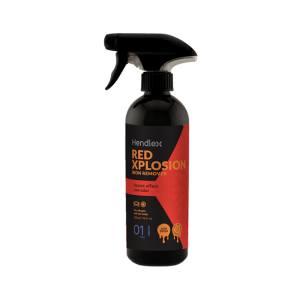 Hendlex Red Xplosion Iron Remover for Wheels and Car Body, 500ml