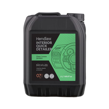 Hendlex Quick Detailer Cleaner & Protectant for Plastics, 5lt