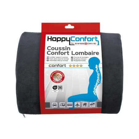 Happy Confort Lumbar Support Cushion, 1pc