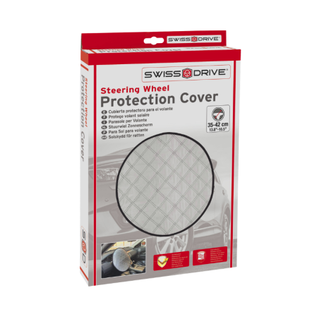 SwissDrive Ηλιοπροστασία Τιμονιού Αυτοκινήτου Premium 35-42cm, 1τμχ