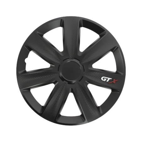 Τάσια Αυτοκινήτου Universal 15'' SwissDrive, Μαύρο Carbon (4 Τεμ.)