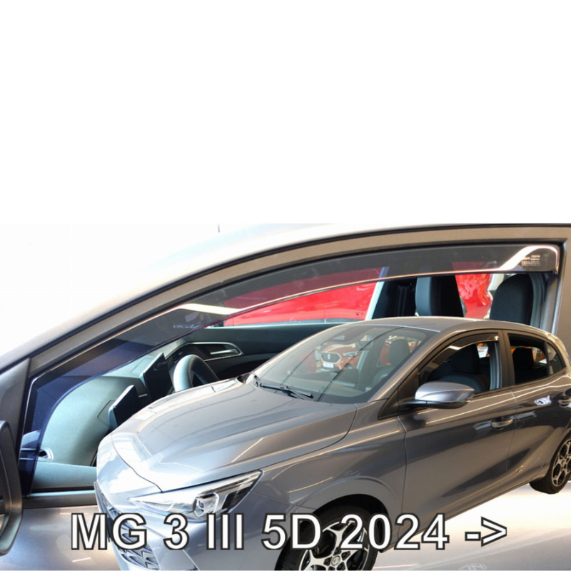 Heko Wind Deflectors Set for MG MG3 III 5D 2024+ 4pcs