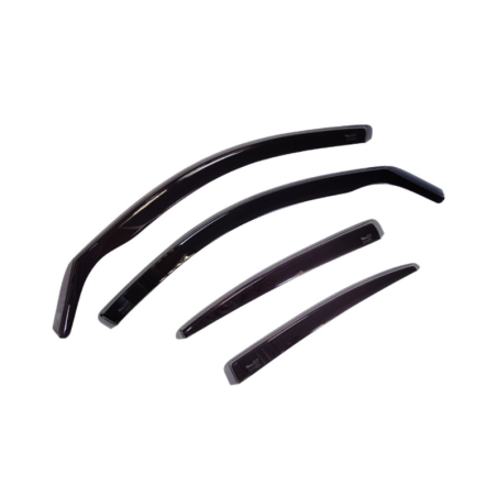 Heko Wind Deflectors Set for MG MG3 III 5D 2024+ 4pcs