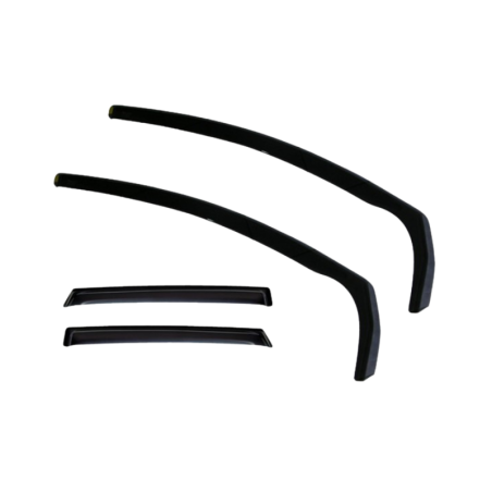 Heko Wind Deflectors Set for Peugeot 508 4D, 2011-2018, 4pcs