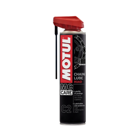 Motul MC Care C2 Road Chain Lubricant for Motorcycles, 400ml