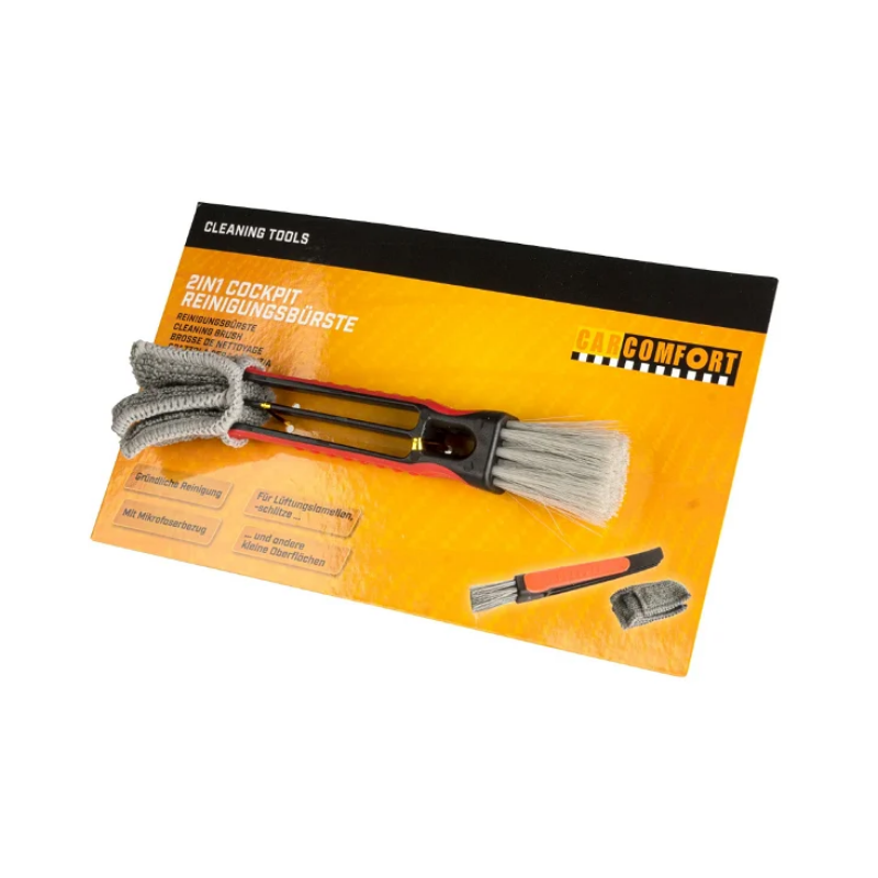 Car Comfort Venti Brush Cleaning Brush for Air Vents & Blinds