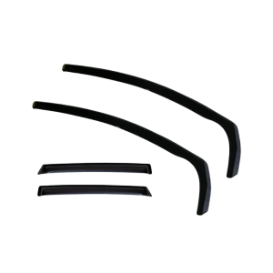 Heko Wind Deflectors Set for Ford Ranger 4D, Raptor 4D 2012-2022 , 4pcs
