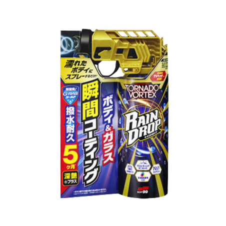 Soft99 Rain Drop Tornado Vortex Protective Coating for Paintwork & Glass, 300ml